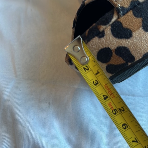 Cheetah print platform peep toe shoes - Picture 6 of 6